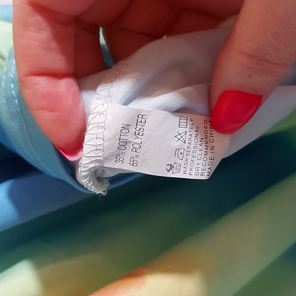 TIE DYE SUMMER DRESS NWOT! - Picture 5 of 6